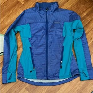 Avalanche Women's Purple and Teal Jacket Size S